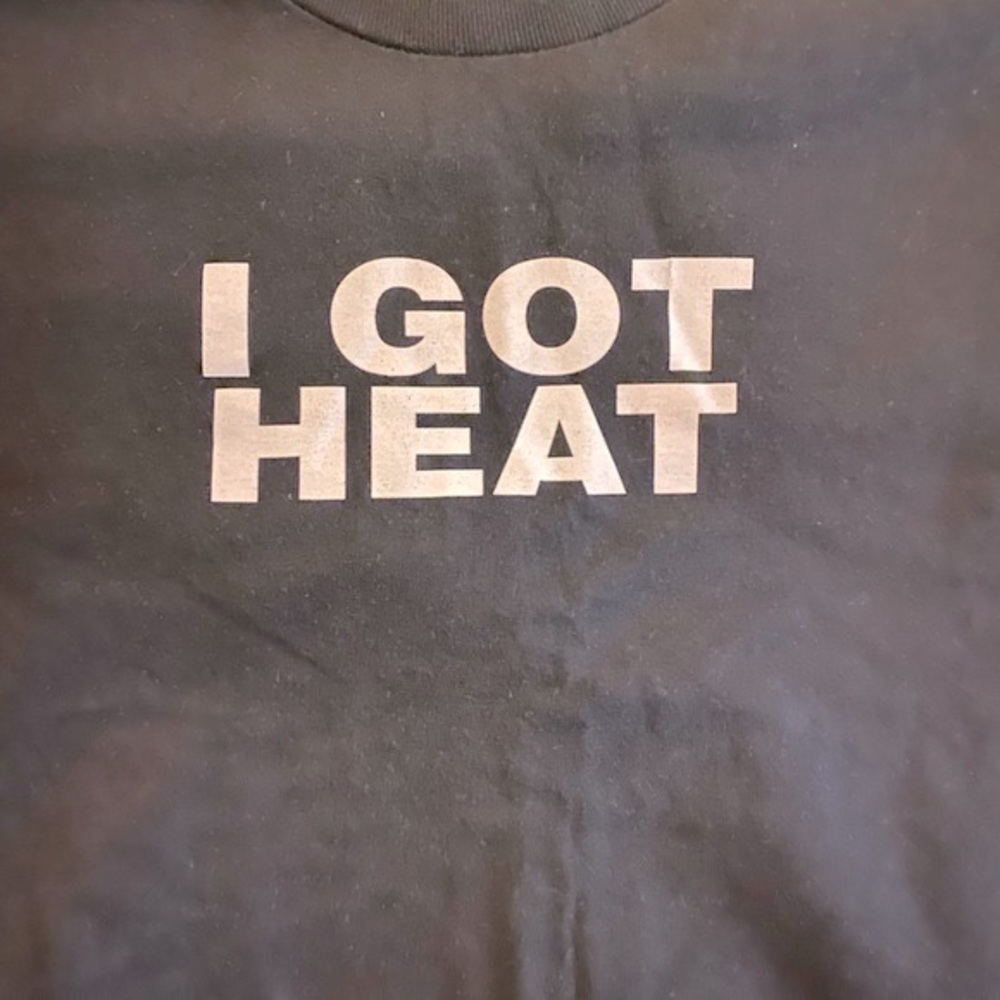 Authentic WWE “I Got Heat” T-Shirt 3XL
